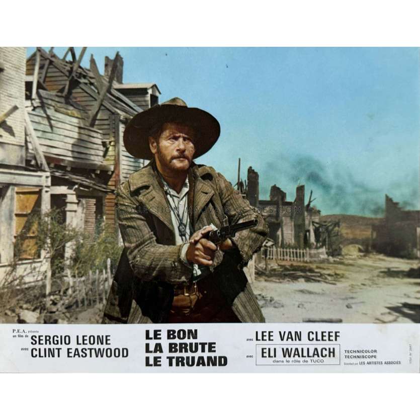 LE BON LA BRUTE ET LE TRUAND Photo de film N01b - 22x28 cm. - 1966 - Clint Eastwood, Sergio Leone