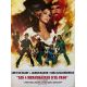 HUNT THE MAN DOWN French Herald/Trade Ad 2p - 10x12 in. - 1971 - Lee Van Cleef, Eugenio Martín