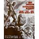 LES CHASSEURS DE SCALPS Synopsis 4p - 24x30 cm. - 1968 - Burt Lancaster, Sydney Pollack