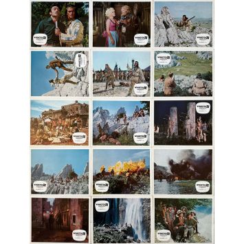 WINNETOU III Photos de film x15 - 24x30 cm. - 1965 - Lex Barker, Harald Reinl