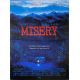 MISERY French Movie Poster- 15x21 in. - 1990 - James Caan, Rob Reiner