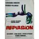 REPULSION Affiche de film- 40x54 cm. - 1965/R1970 - Catherine Deneuve, Roman Polanski