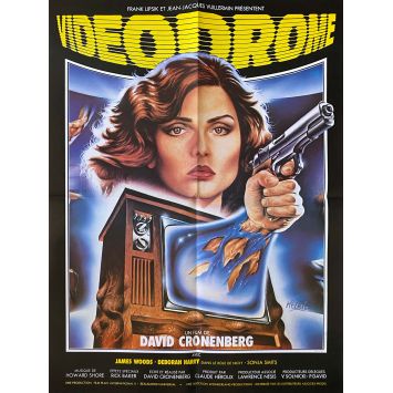 VIDEODROME Affiche de film- 50x67 cm. - 1983 - James Woods, David Cronenberg
