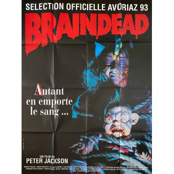 BRAINDEAD Affiche de film- 120x160 cm. - 1992 - Timothy Balme, Peter Jackson