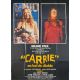 CARRIE French Movie Poster- 47x63 in. - 1976 - Sissy Spacek, Brian de Palma