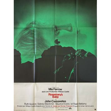 ROSEMARY'S BABY Affiche de film- 120x160 cm. - 1968 - Mia Farrow, Roman Polanski