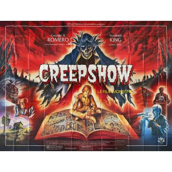 CREEPSHOW Affiche de film- 400x300 cm. - 1982 - Leslie Nielsen, George A. Romero