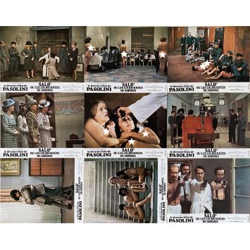 SALO OU LES 120 JOURNEES DE SODOME Photos de film Jeu B - x9 - 21x30 cm. - 1975 - Paolo Bonacelli, Pier Paolo Pasolini
