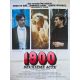 1900 Affiche de film Photo Style - 120x160 cm. - 1976 - Robert de Niro, Bernardo Bertolucci