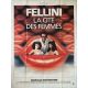 CITY OF WOMEN French Movie Poster- 47x63 in. - 1980 - Marcello Mastroianni, Federico Fellini