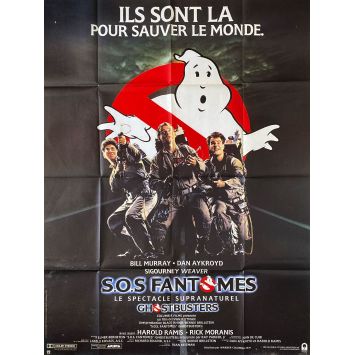 GHOSTBUSTERS French Movie Poster- 47x63 in. - 1984 - Bill Murray, Ivan Reitman