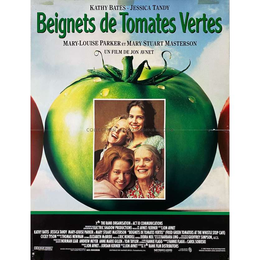 FRIED GREEN TOMATOES French Movie Poster- 15x21 in. - 1991 - Kathy Bates, Jon Avnet