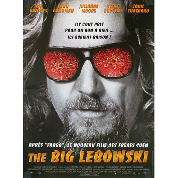 THE BIG LEBOWSKI Affiche de film- 40x54 cm. - 1998 - Jeff Bridges, Joel Coen