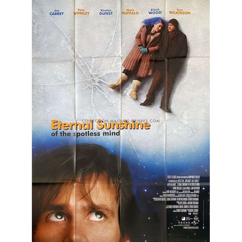 ETERNAL SUNSHINE OF THE SPOTLESS MIND Affiche de film- 120x160 cm. - 2004 - Jim Carrey, Michel Gondry