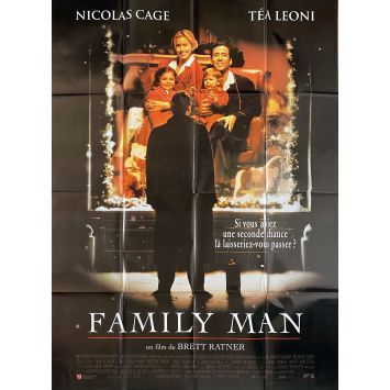 FAMILY MAN Affiche de film- 120x160 cm. - 2000 - Nicolas Cage, Brett Ratner