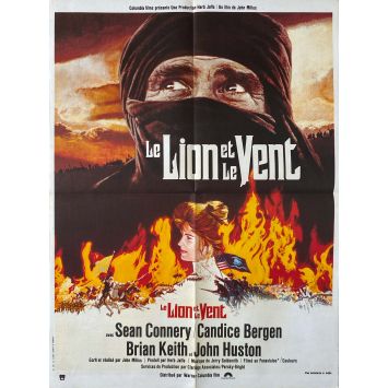 THE WIND AND THE LION French Movie Poster C8 - 23x32 in. - 1975 - Sean Connery, John Milius