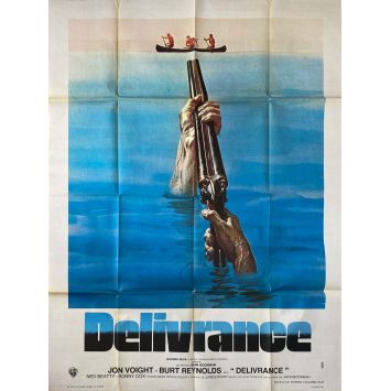 DELIVRANCE Affiche de film- 120x160 cm. - 1972 - Burt Reynolds, John Boorman
