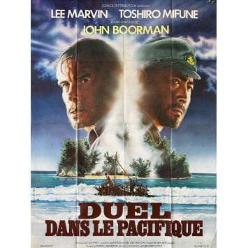 DUEL DANS LE PACIFIQUE Affiche de film- 120x160 cm. - 1968/R1980 - Lee Marvin, John Boorman