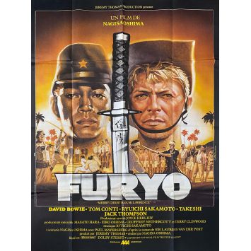 MERRY CHRISTMAS MR LAWRENCE French Movie Poster- 47x63 in. - 1983 - David Bowie, Nagisa Oshima