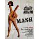 MASH French Movie Poster Black title style. - 47x63 in. - 1972/R1990 - Donald Sutherland, Robert Altman