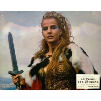 THE VIKING QUEEN French Lobby Card N01 - 9x12 in. - 1968 - Carita, Don Chaffey