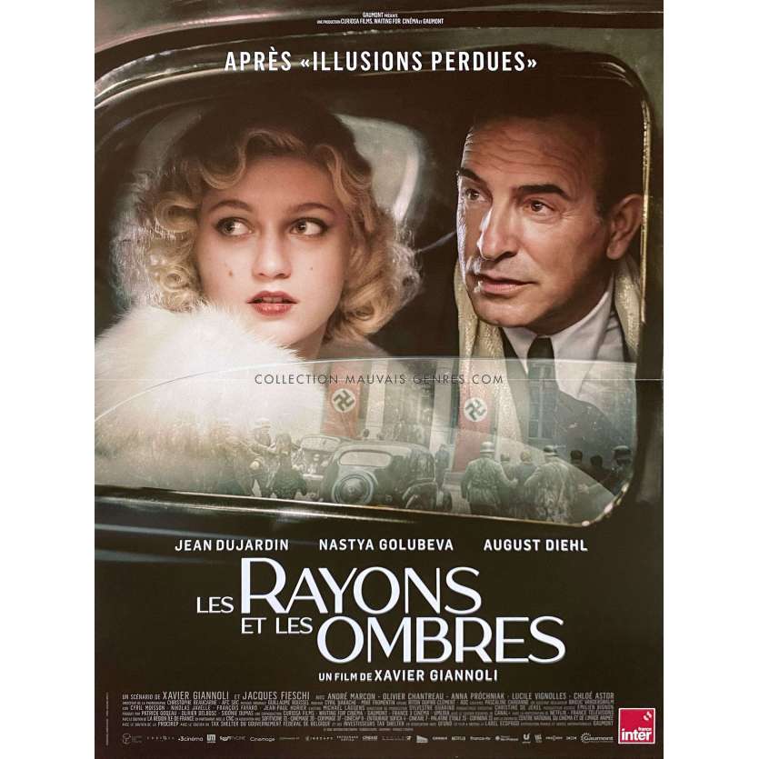 THE RAYS AND SHADOWSMovie Poster- 15x21 in. - 2026 - Jean Dujardin, Xavier Giannoli
