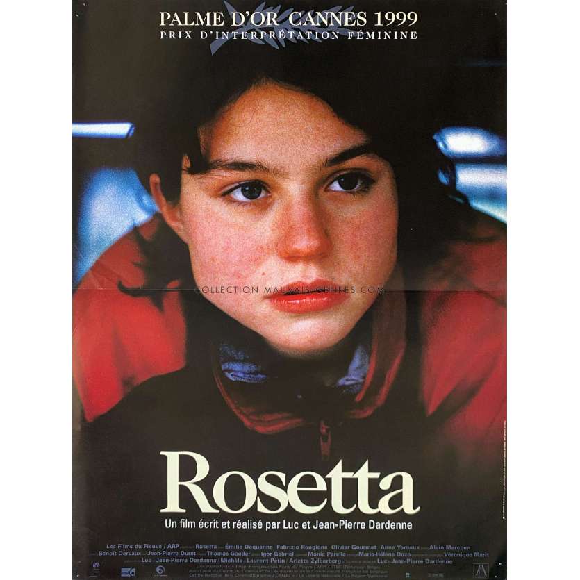 ROSETTAMovie Poster- 15x21 in. - 1999 - Emilie Dequenne, Jean-Pierre Dardenne