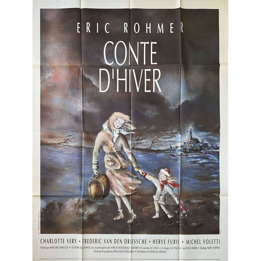 A TALE OF WINTERMovie Poster- 47x63 in. - 1992 - Charlotte Very, Eric Rohmer