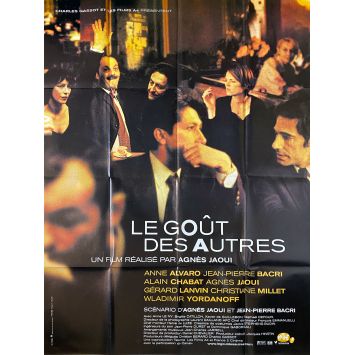 LE GOUT DES AUTRES Affiche de film- 120x160 cm. - 2000 - Jean-Pierre Bacri, Agnès Jaoui