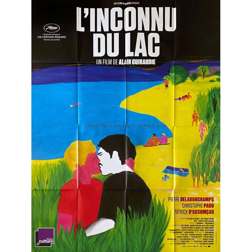 STRANGER BY THE LAKEMovie Poster- 47x63 in. - 2013 - Pierre Deladonchamps, Alain Guiraudie
