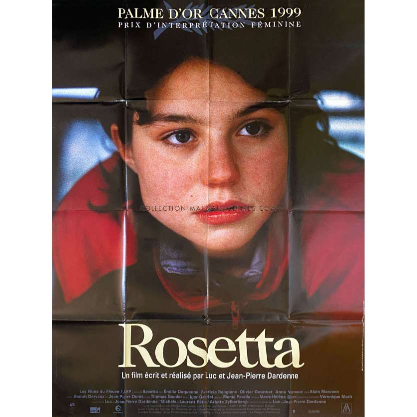 ROSETTA Affiche de film- 120x160 cm. - 1999 - Emilie Dequenne, Jean-Pierre Dardenne