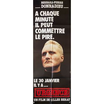 URGENCEMovie Poster Donnadieu style. - 23x63 in. - 1985 - Richard Berry, Gilles Béhat