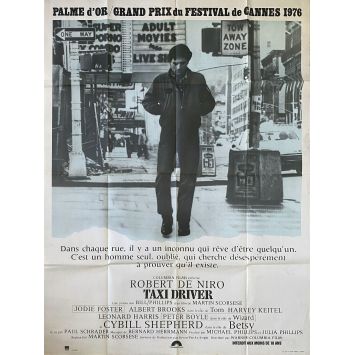 TAXI DRIVER Affiche de cinéma- 120x160 cm. - 1976 - Robert de Niro, Martin Scorsese