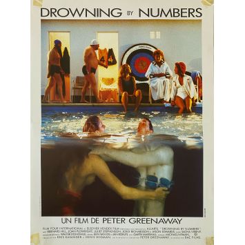 DROWNING BY NUMBERS Affiche de film- 40x54 cm. - 1988 - Bernard Hill, Peter Greenaway