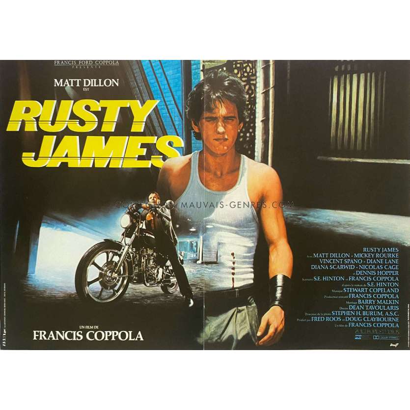 RUMBLE FISHMovie Poster- 15x21 in. - 1983 - Matt Dillon, Francis Ford Coppola