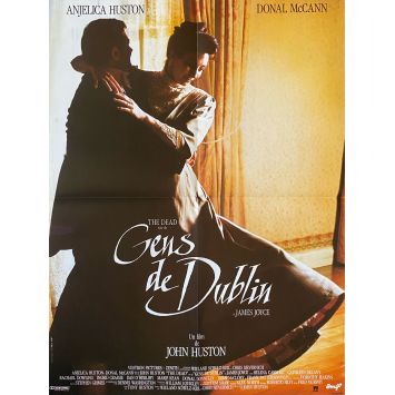 LES GENS DE DUBLIN Affiche de film- 60x80 cm. - 1987 - Anjelica Huston, John Huston
