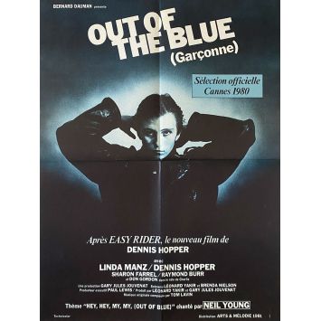 OUT OF THE BLUE Affiche de film- 60x80 cm. - 1980 - Linda Manz , Dennis Hopper