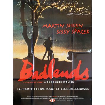 BAD LANDSMovie Poster- 47x63 in. - 1973/R2011 - Martin Sheen, Terrence Malick