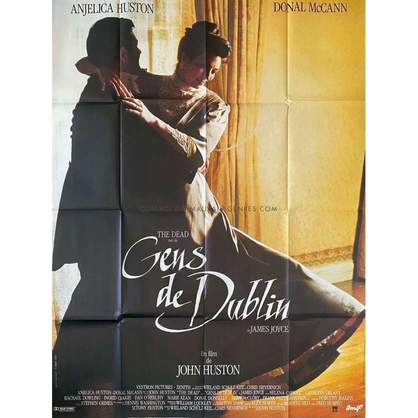 THE DEADMovie Poster- 47x63 in. - 1987 - Anjelica Huston, John Huston