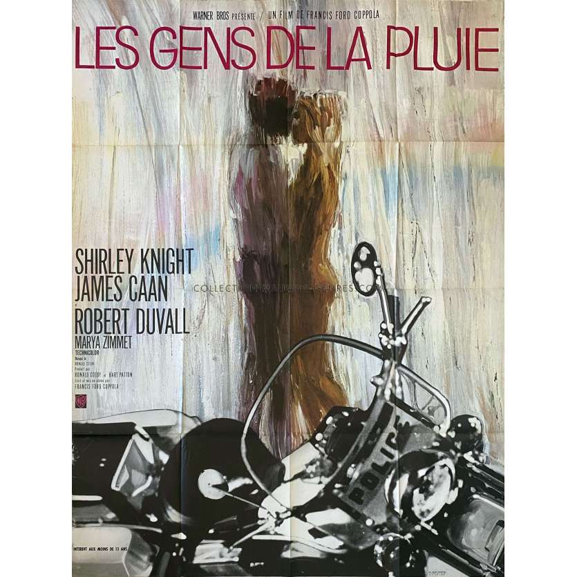 LES GENS DE LA PLUIE Affiche de film- 120x160 cm. - 1969 - James Caan, Francis Ford Coppola