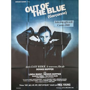 OUT OF THE BLUE Affiche de film- 120x160 cm. - 1980 - Linda Manz , Dennis Hopper