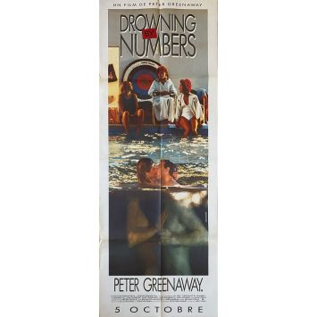 DROWNING BY NUMBERS Affiche de film- 60x160 cm. - 1988 - Bernard Hill, Peter Greenaway
