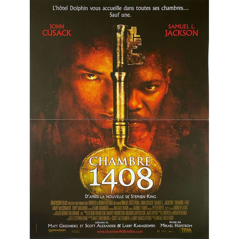 ROOM 1408Movie Poster- 15x21 in. - 2007 - John Cusak, Stephen King