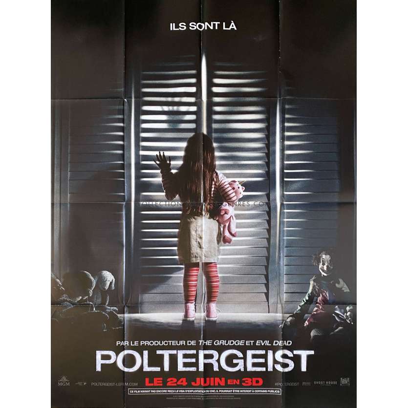 POLTERGEIST 3DMovie Poster- 47x63 in. - 2015 - Sam Rockwell, Gil Kenan