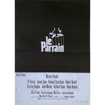 LE PARRAIN Affiche de film- 40x60 cm. - 1972 - Marlon Brando, Francis Ford Coppola