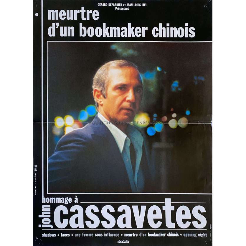 THE KILLING OF A CHINESE BOOKIEMovie Poster- 15x21 in. - 1976 - Ben Gazzara, John Cassavetes