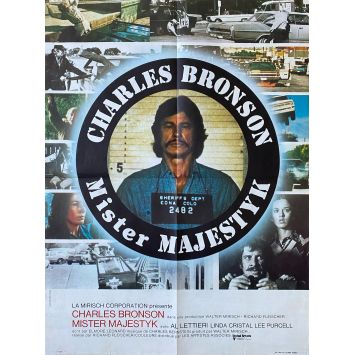 MISTER MAJESTYK Affiche de film- 60x80 cm. - 1974 - Charles Bronson, Richard Fleischer