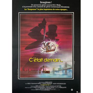 TIME AFTER TIMEMovie Poster- 15x21 in. - 1979 - Malcolm McDowell, Nicholas Meyer