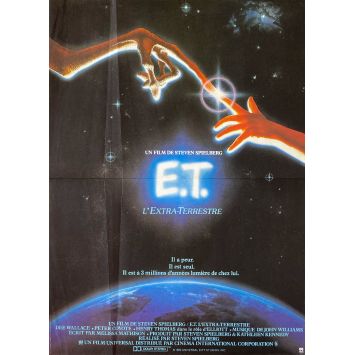 E.T. L'EXTRA-TERRESTRE Affiche de film 1ère Sortie - 40x54 cm. - 1982 - Dee Wallace, Steven Spielberg