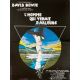 THE MAN WHO FELL TO EARTHMovie Poster- 15x21 in. - 1976 - David Bowie, Nicholas Roeg